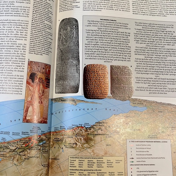 The Harper Concise Atlas Of The Bible HC/DJ Book EXC - Picture 6 of 16